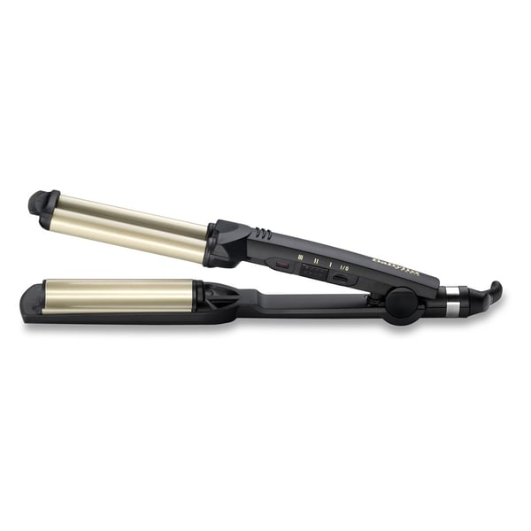 BaByliss C260E EasyWaves -tekstuurirauta Lämmin musta. Hopea 70,9" (1,8 m)
