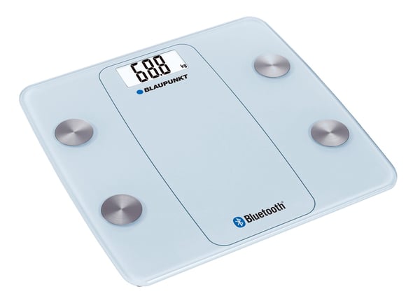 Blaupunkt BSM711BT Square Hvid Elektronisk personvægt