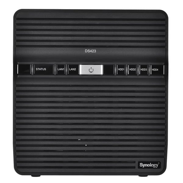 Synology DiskStation DS423 NAS/lagerserver Ethernet LAN Sort RTD1619B