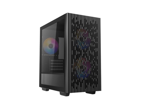 DeepCool MATREXX 40 3FS Micro Tower -tietokonekotelo, musta