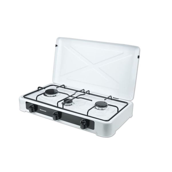 Bänkspis gashäll Ravanson K-03TB [vit; 3 zon(er)]