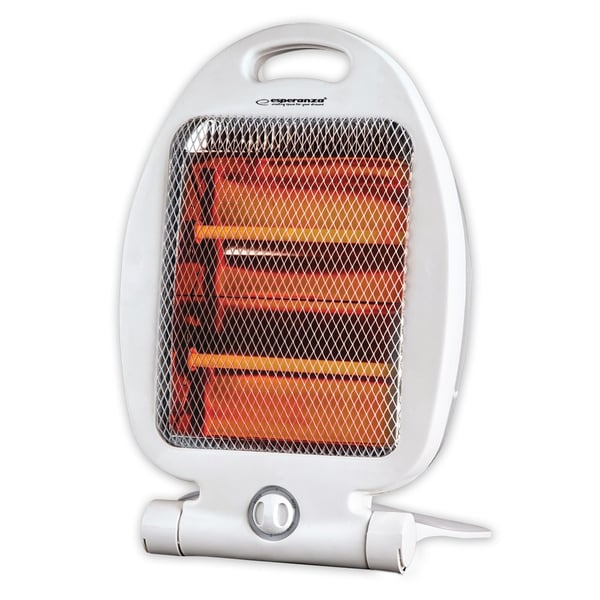 Esperanza EHH009 Elektrisk kvartsvärmare 400W/800W Vit