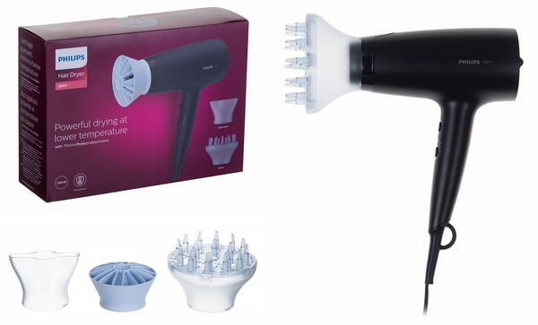 Philips BHD360/20 hiustenkuivaaja 2100 W Laivastonsininen