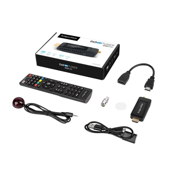 KRUGER & MATZ mini DVB-T2 H.265 HEVC Tuner KM9999