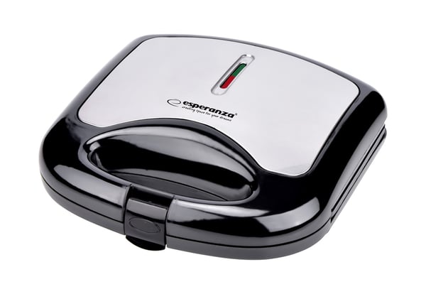 Esperanza ASIAGO smörgåsgrill 1000 W Svart, Vit