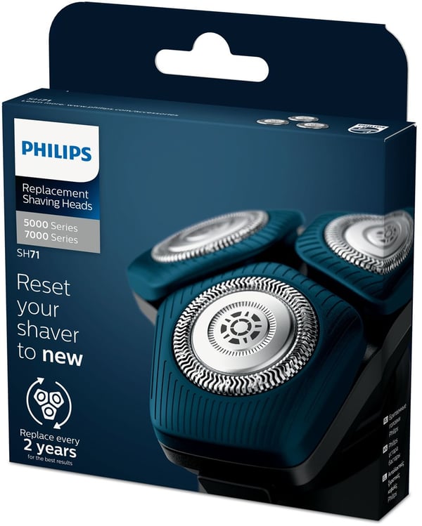 Philips Shaver Series 7000. 5000 SH71/50 Vaihtoajopäät sähkökäyttöisille parranajokoneille