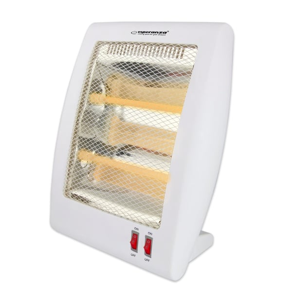 Esperanza EHH010 Elektrisk kvartsvärmare 400W/800W Vit