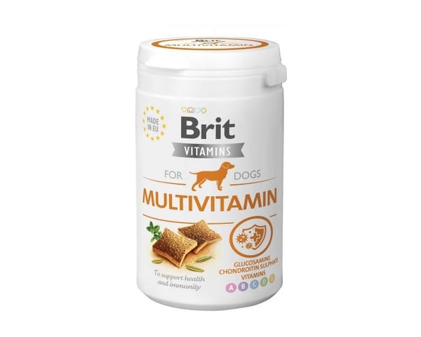 BRIT Vitamins Multivitamin til hunde - tilskud til din hund - 150 g