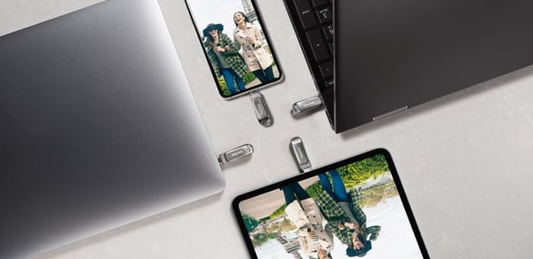 SanDisk Ultra Dual Drive Luxe USB-flashdrev 32 GB USB Type-A / USB Type-C 3.2 Gen 1 (3.1 Gen 1) Rustfrit stål