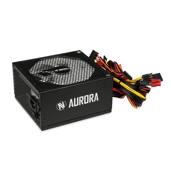 Strømforsyning IBOX AURORA 600W 14 CM VENTILATOR ZIA600W14CMBOX