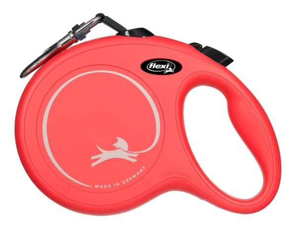 Flexi New Classic Hundkoppel, utdragbart, 5 m