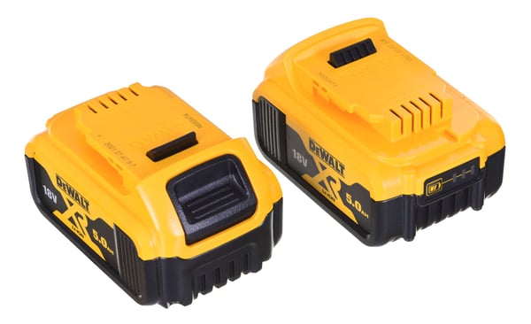 COMBO-sarja 18 V DCD796. DCG405 + 2 x 5,0 Ah DCK208