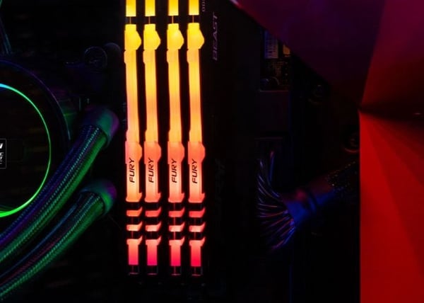 KINGSTON FURY DDR4 64GB 3200MHZ CL16 X2 BEAST BLACK