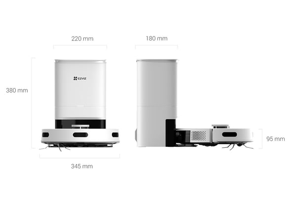 EZVIZ RE5 PLUS -imurirobotti (CS-RE5P-TWT2) Valkoinen