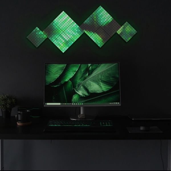 SMARTA BLOCKS TWINKLY SQUARES KOMBOPAKET 6 BLOCKS (1 MASTER + 5 EXTENSION) X 64 PIXLAR RGB