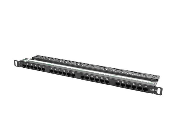 Lanberg PPU5-0024-B kytkentäpaneeli 0,5U