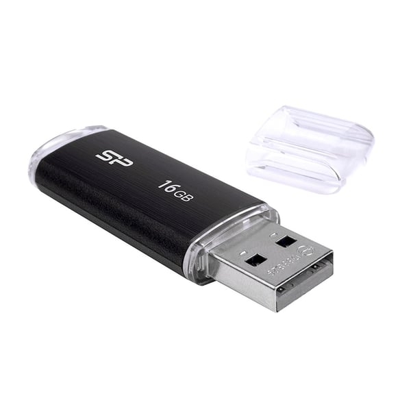 Silicon Power Ultima U02 USB-muistitikku 16 Gt USB Type-A 2.0 Musta