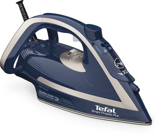 Tefal Smart Protect Plus FV6872 Kuiva- ja höyrysilitysrauta Durilium AirGlide -pohjalevy 2800 W Sininen