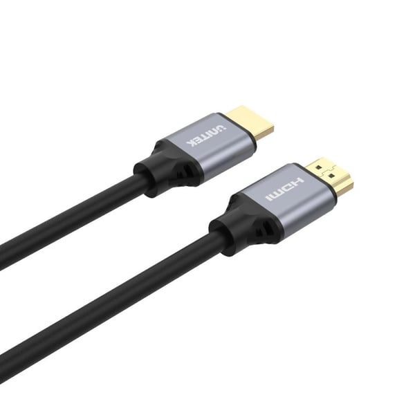 UNITEK C138W HDMI-kaapeli 2 m HDMI Type A (vakio) musta. harmaa