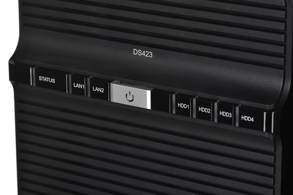 Synology DiskStation DS423 NAS/lagerserver Ethernet LAN Sort RTD1619B