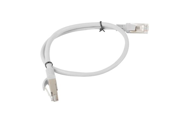 LANBERG PATCHCORD UTP CAT.5E 0,5M GRÅ PCU5-10CC-0050-S