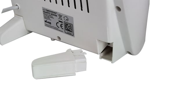 Esperanza EHH010 Elektrisk kvartsvärmare 400W/800W Vit