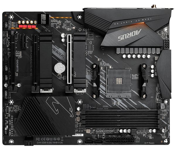 Gigabyte B550 AORUS ELITE AX V2 bundkort AMD B550 Socket AM4 ATX