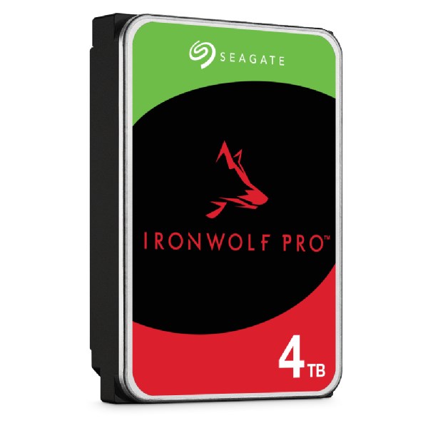 Seagate IronWolf Pro ST4000NT001 intern harddisk 4 TB 7200 RPM 256 MB 3,5"