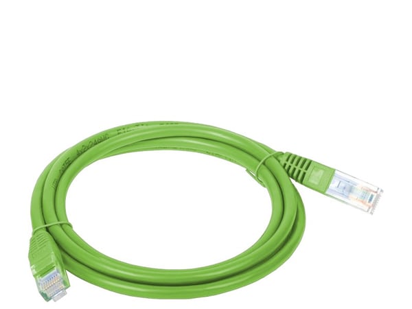 Alantec KKU5ZIE0.5 verkkokaapeli Vihreä 0.5 m Cat5e U/UTP (UTP)