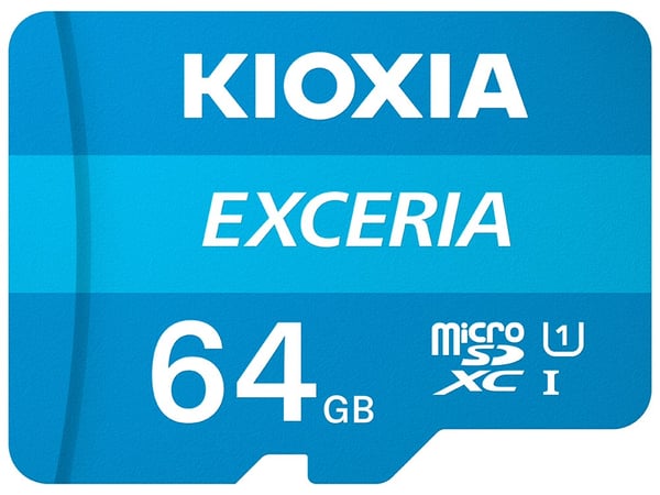 Kioxia Exceria hukommelseskort 64 GB MicroSDXC Klasse 10 UHS-I