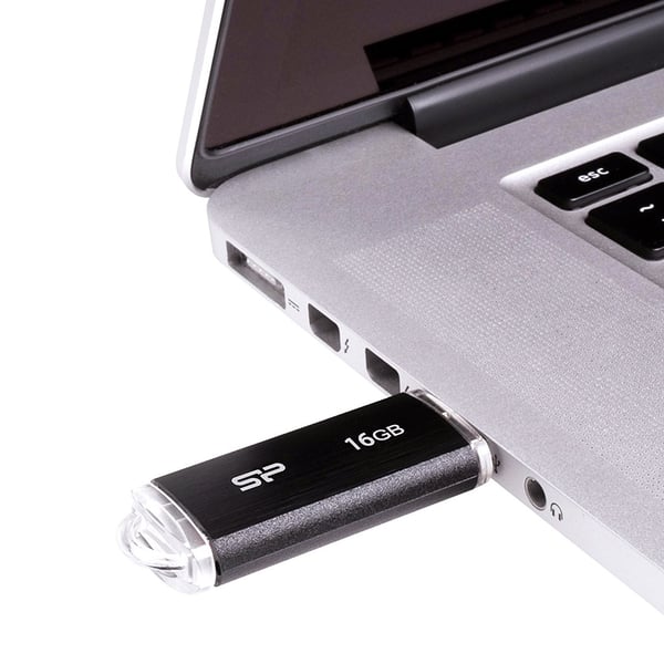 Silicon Power Ultima U02 USB-muistitikku 16 Gt USB Type-A 2.0 Musta