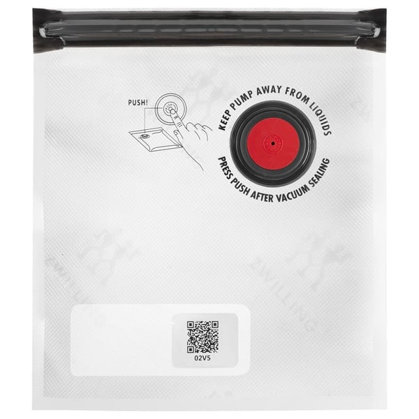 ZWILLING Vakuum Beutelset Vakuumitiivistepussi 10 kpl - 23x20 cm 36800-120-0 ZWILLING Vakuum Beutelset Vakuumitiivistepussi 10 kpl - 23x20 cm 36800-120-0