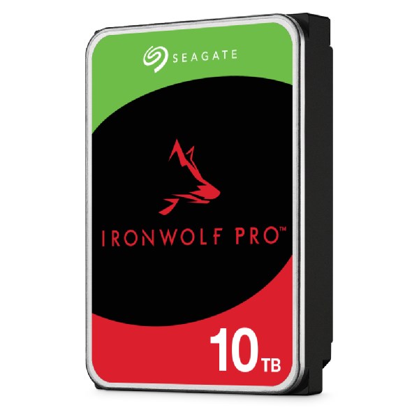 Seagate IronWolf Pro sisäinen kiintolevy 10 TB 256 MB 3,5" Serial ATA III (ST10000NT001)