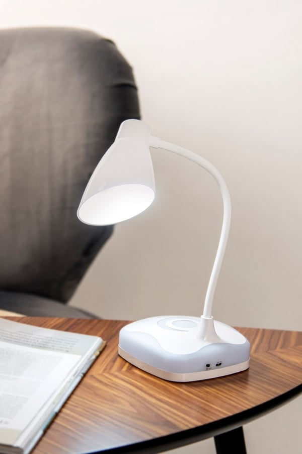 Activejet LED-pöytävalaisin AYE-CLASSIC PLUS valkoinen