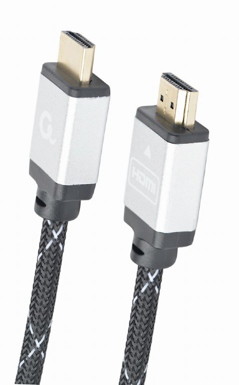 Gembird CCB-HDMIL-2M HDMI-kaapeli HDMI Type A (vakio) harmaa