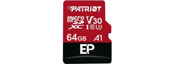Patriot Memory PEF64GEP31MCX minneskort 64 GB MicroSDXC Klass 10