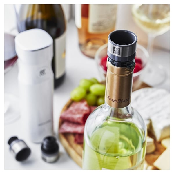 ZWILLING FRESH & SAVE vinpumpe 3 cm Plastik, Silikone, Rustfrit stål