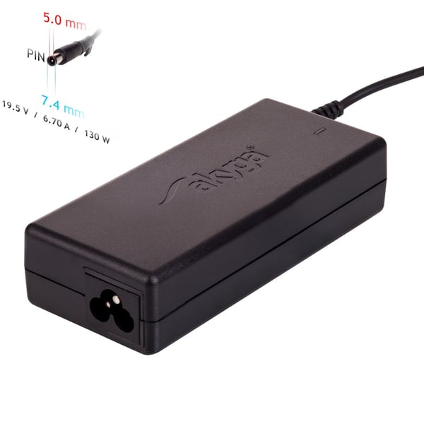 Akyga AK-ND-57 strømadapter/inverter Indendørs 130 W Sort