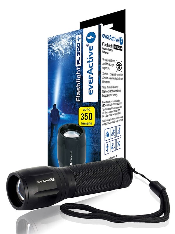 LED-ficklampa everActive FL-300+