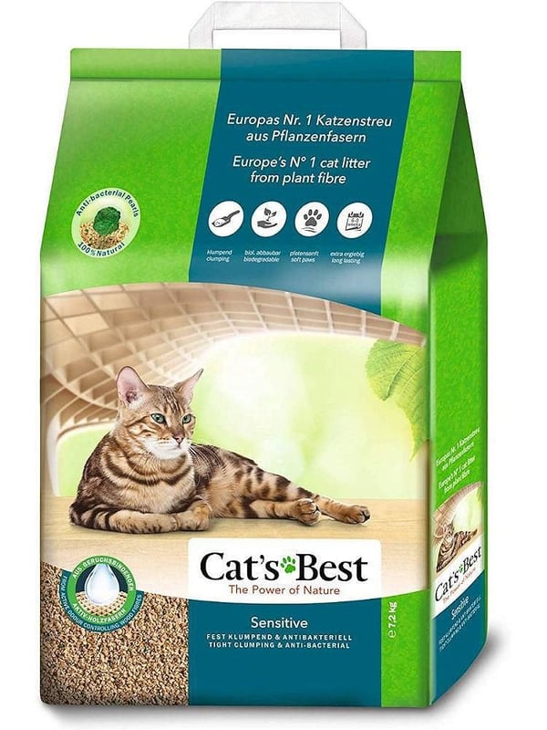 Cat's Best Trækattegrus Sensitivt - 20 år