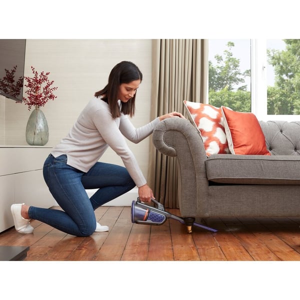 Black & Decker BHHV520BFP rikkaimuri Musta. Violetti Pölypussiton