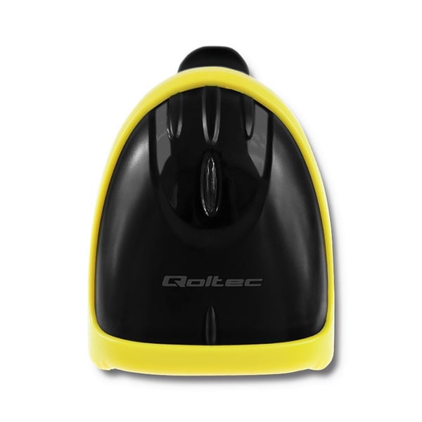 Qoltec 50867 Laserlukija 1D | 2D | USB | Musta