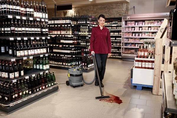 Kärcher NT 22/1 Ap L Svart. Grå. Gul 22 L 1300 W