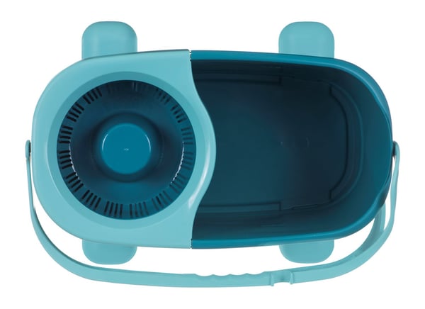 LEIFHEIT Clean Twist Mop Ergo mobilt moppesystem/spand Enkelt tank Blå