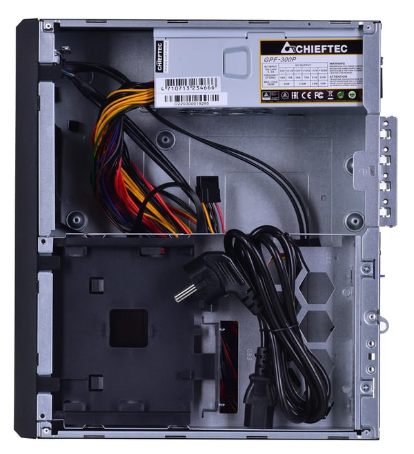 Chieftec BE-10B-300 computerkabinet Small Form Factor (SFF) Sort 300 W