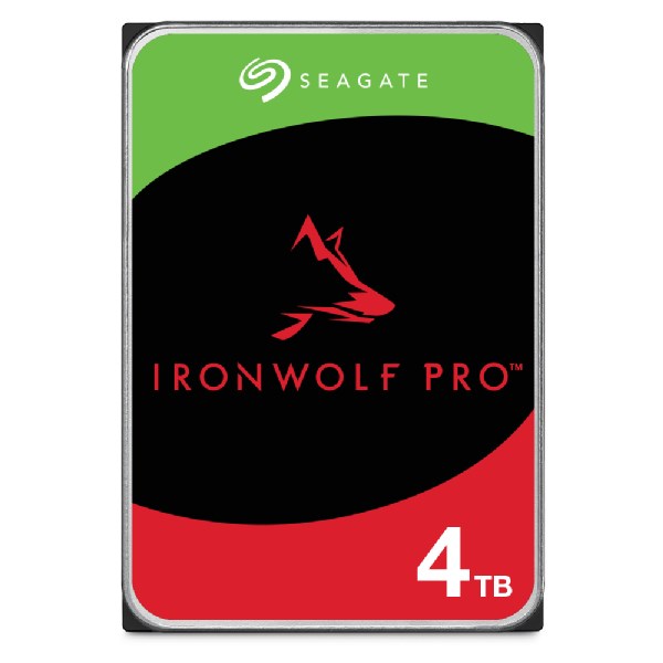 Seagate IronWolf Pro ST4000NT001 intern harddisk 4 TB 7200 RPM 256 MB 3,5"