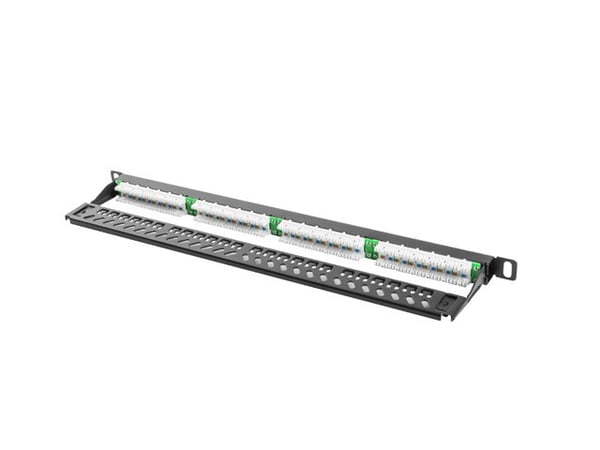 Lanberg PPU5-0024-B kytkentäpaneeli 0,5U