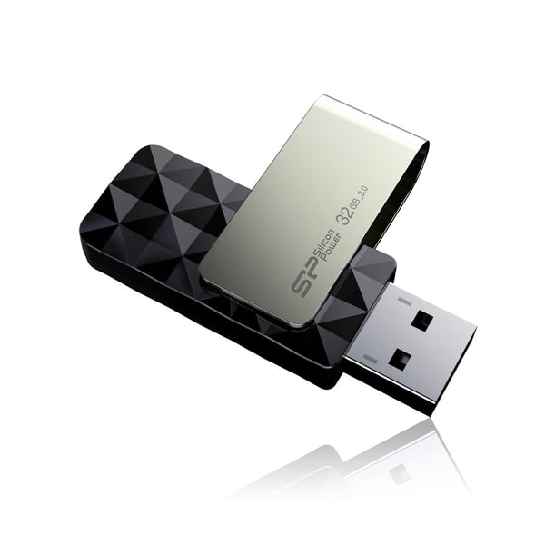 Silicon Power Blaze B30 USB-minne 32 GB USB Typ-A 3.0 (3.1 Gen 1) Svart