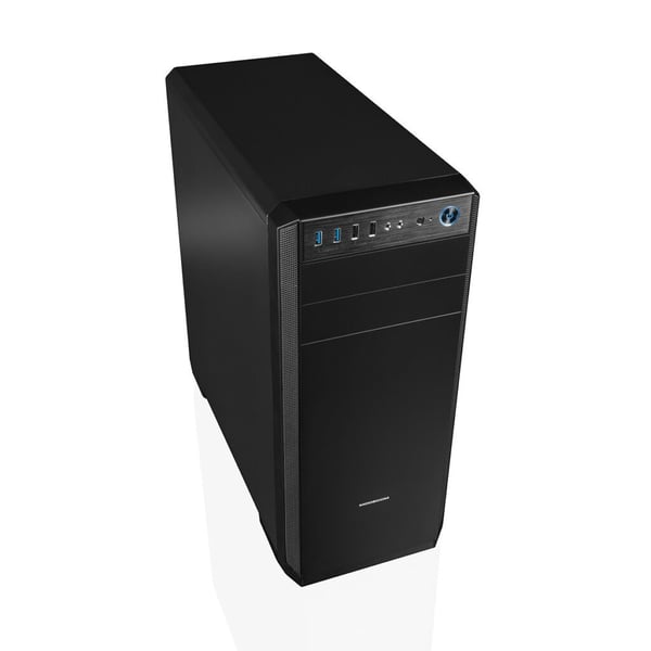 Modecom Oberon Pro Midi-Tower -tietokonekotelo, musta