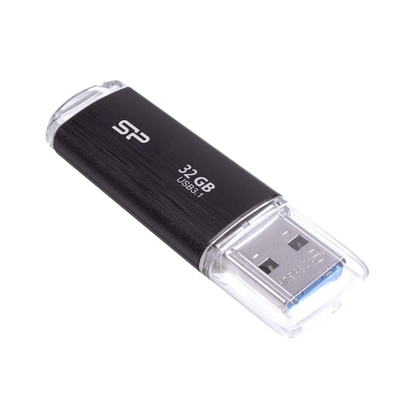 Silicon Power Blaze B02 USB-muistitikku 32 Gt USB Type-A 3.2 Gen 1 (3.1 Gen 1) Musta